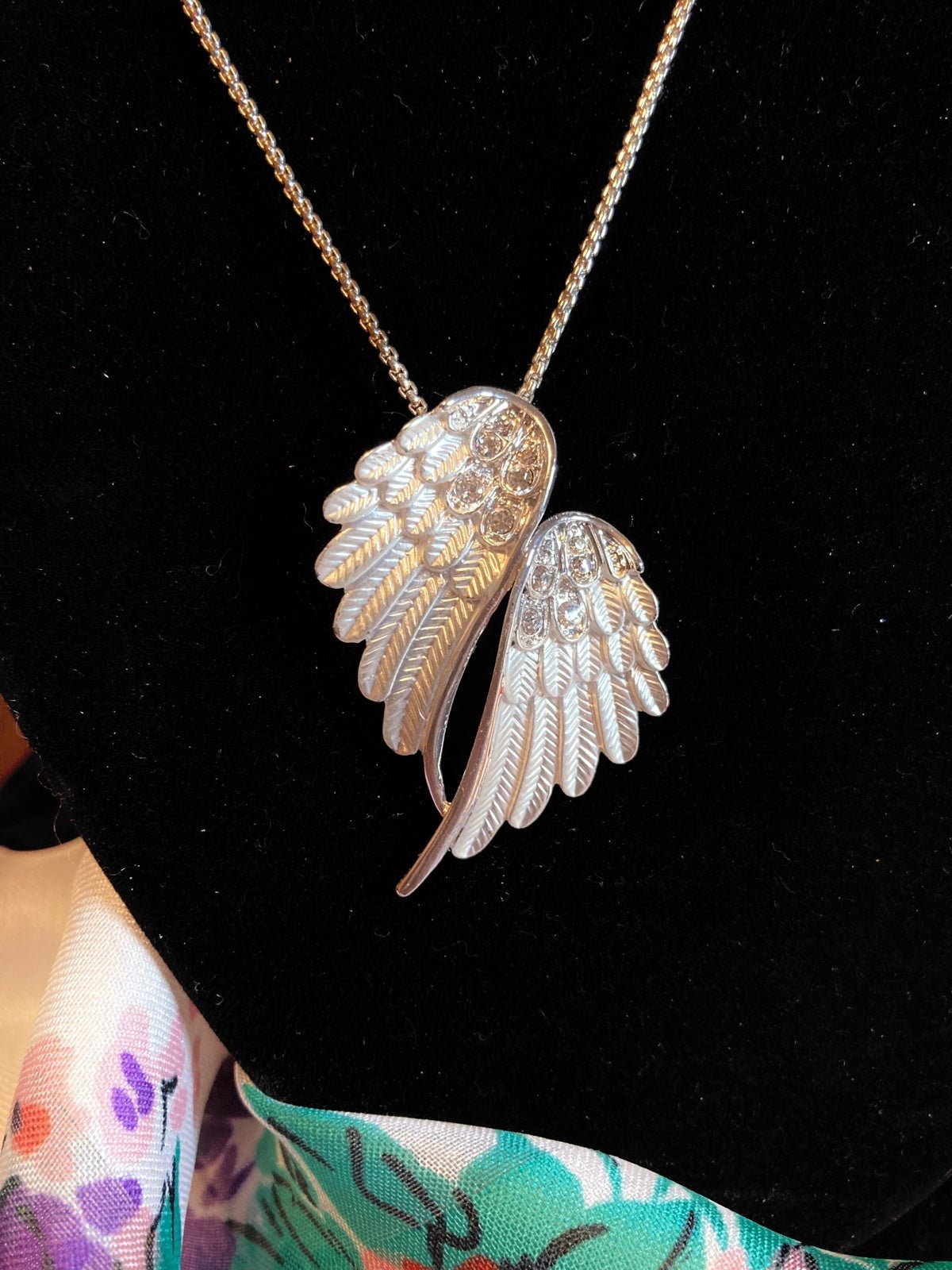 Necklace Wings Silver