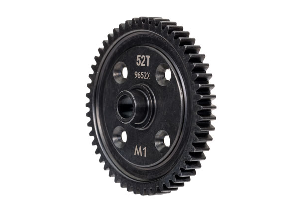 Spur Gear 52 tooth machined steel 9652x