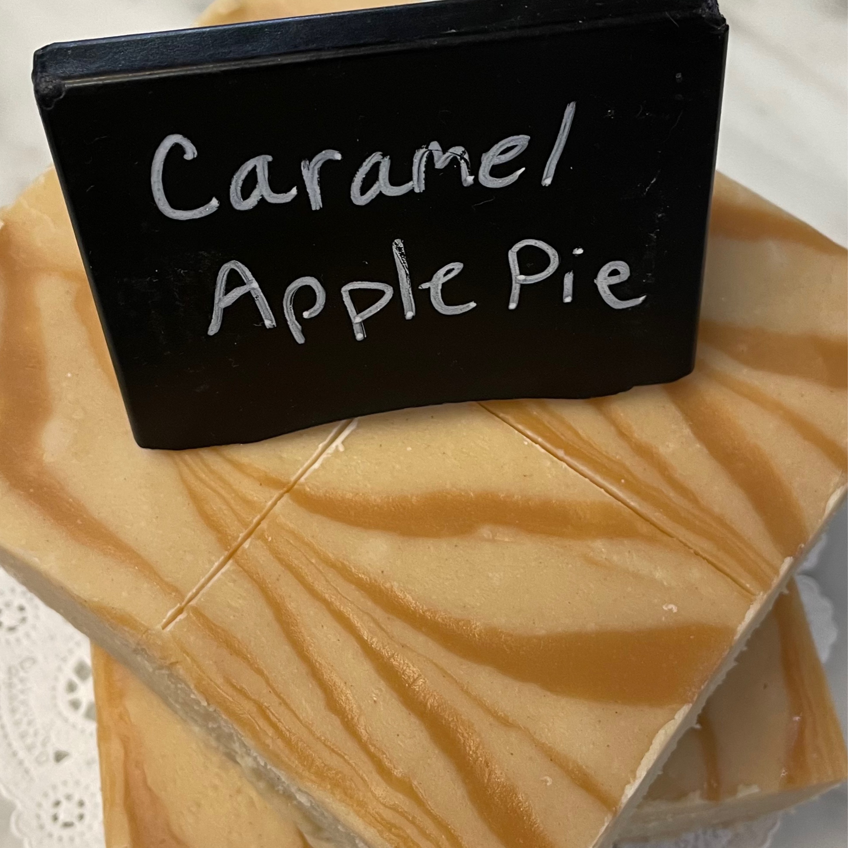 Caramel Apple Pie Fudge