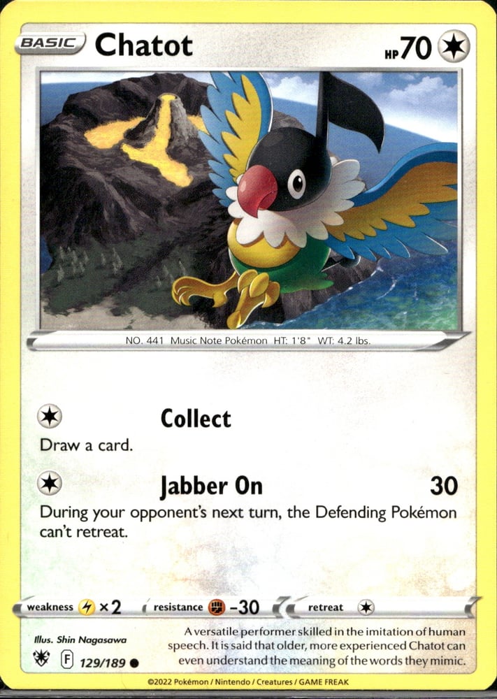 Chatot - SWSH10 129/189