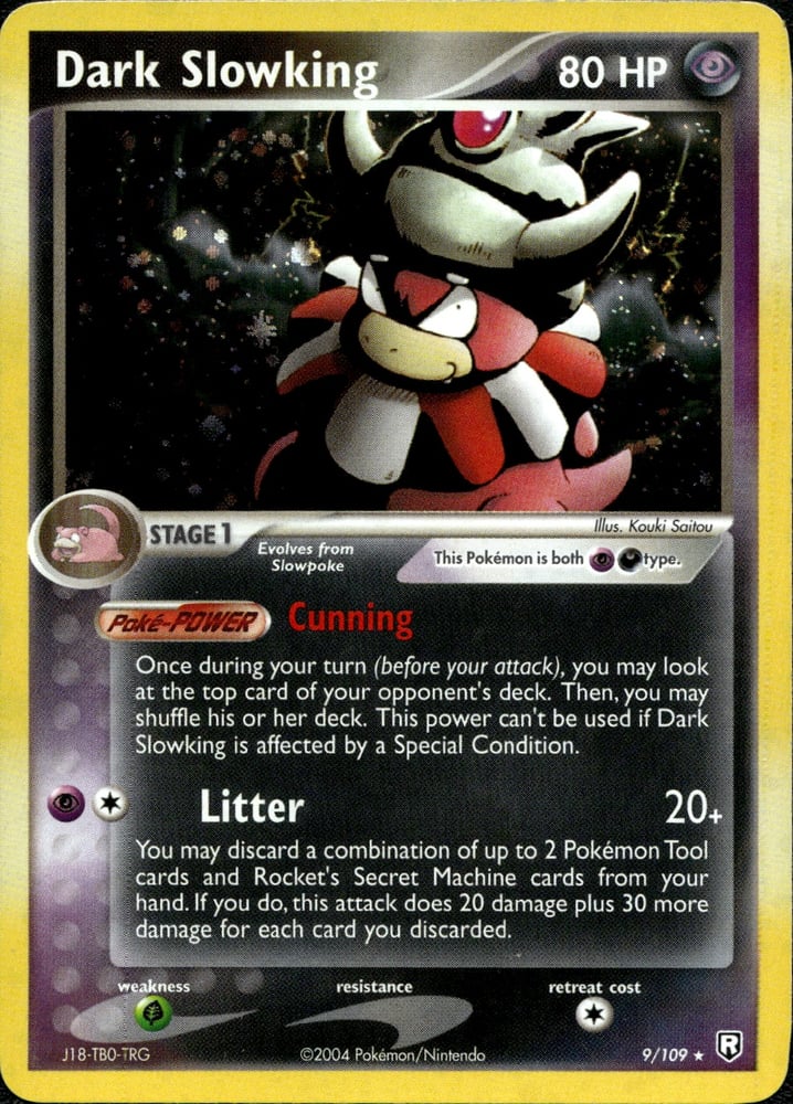 Dark Slowking - EX7 9/109