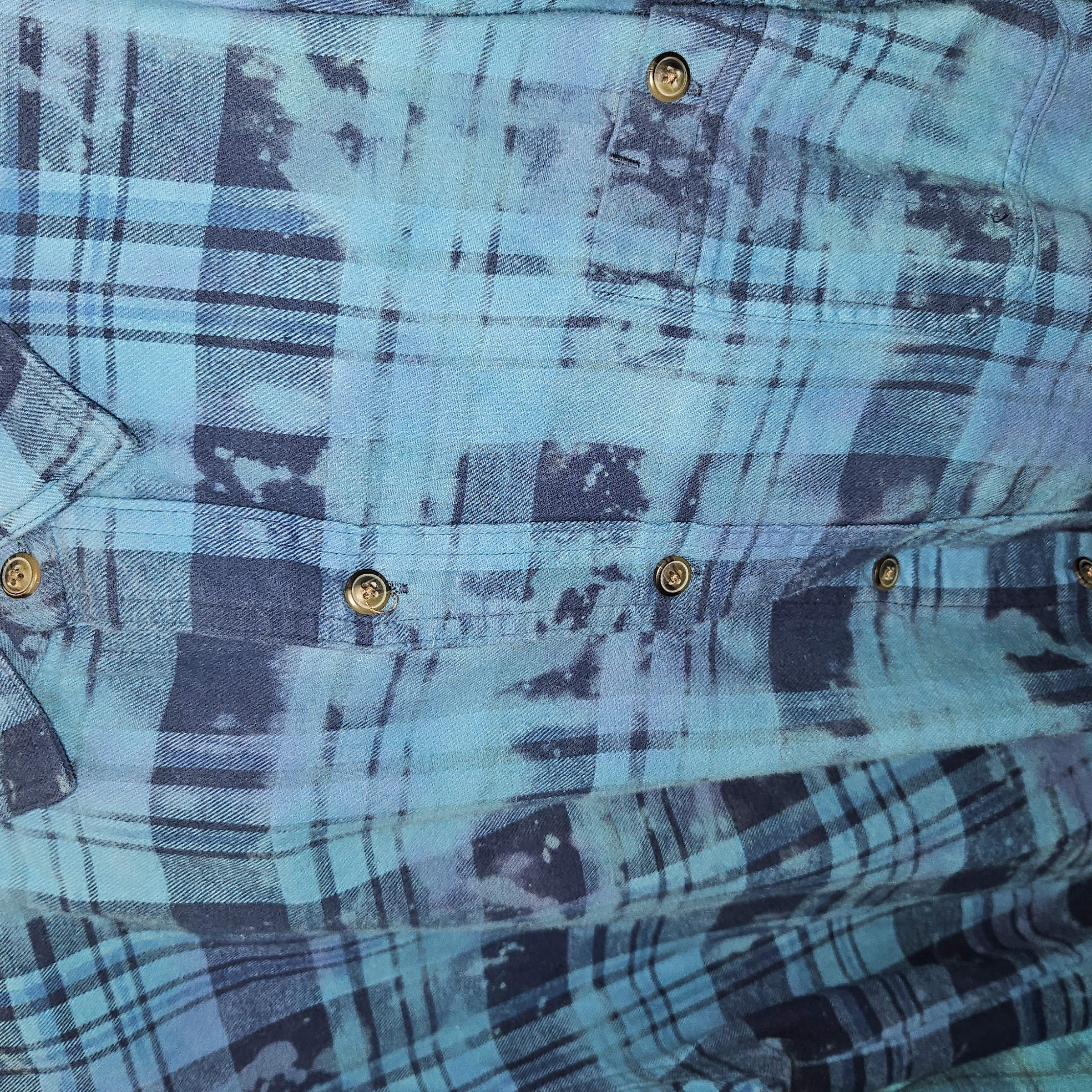 Acid Wash Flannel - Plain XL