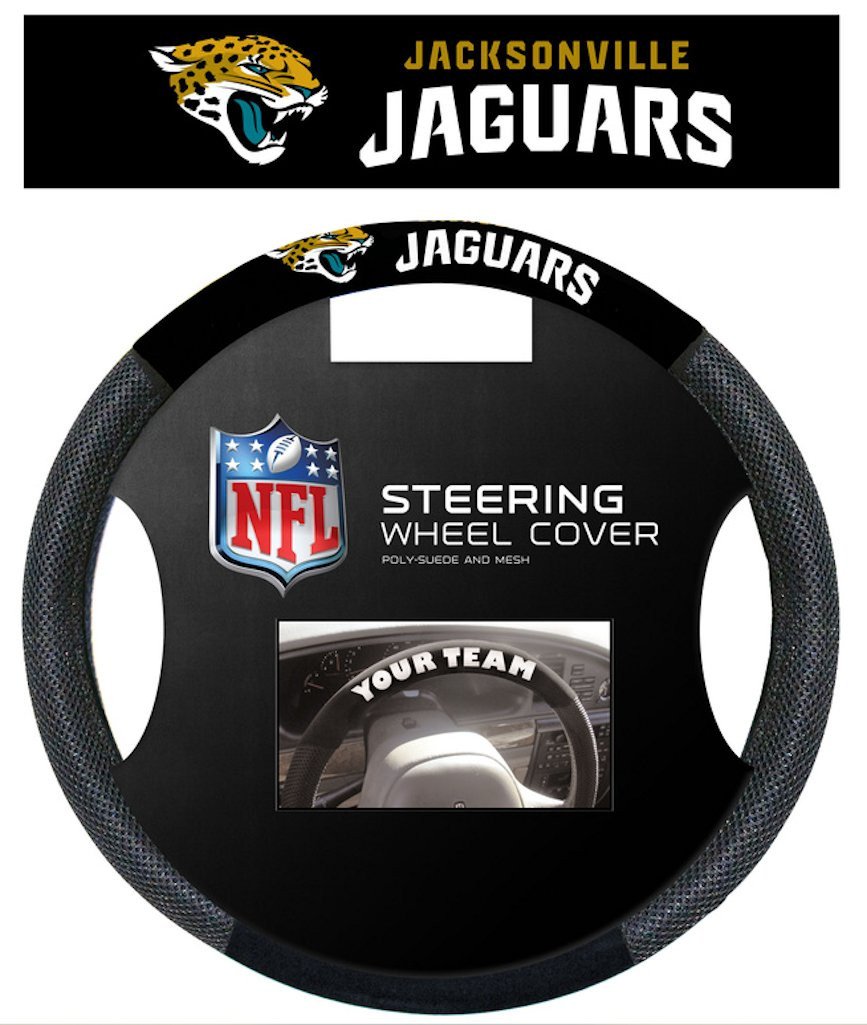 Jacksonville Jaguars Mesh Steering Wheel Cover