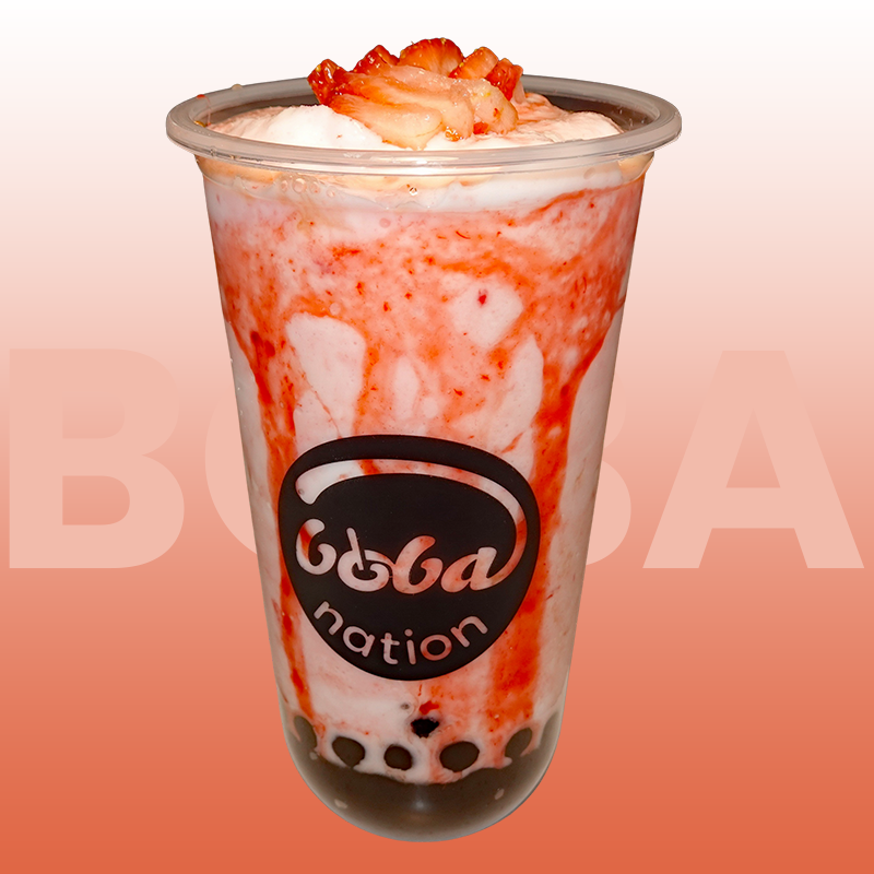 Strawberry Frosty Milk