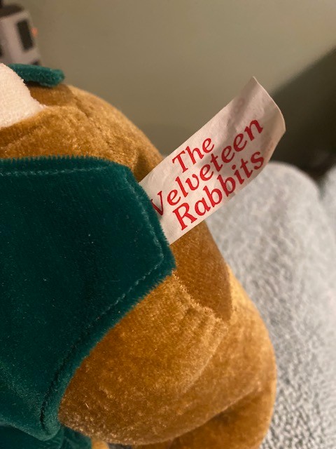 The Velveteen Rabbit Plush 1995 Commonwealth Target Christmas Exclusive 14"