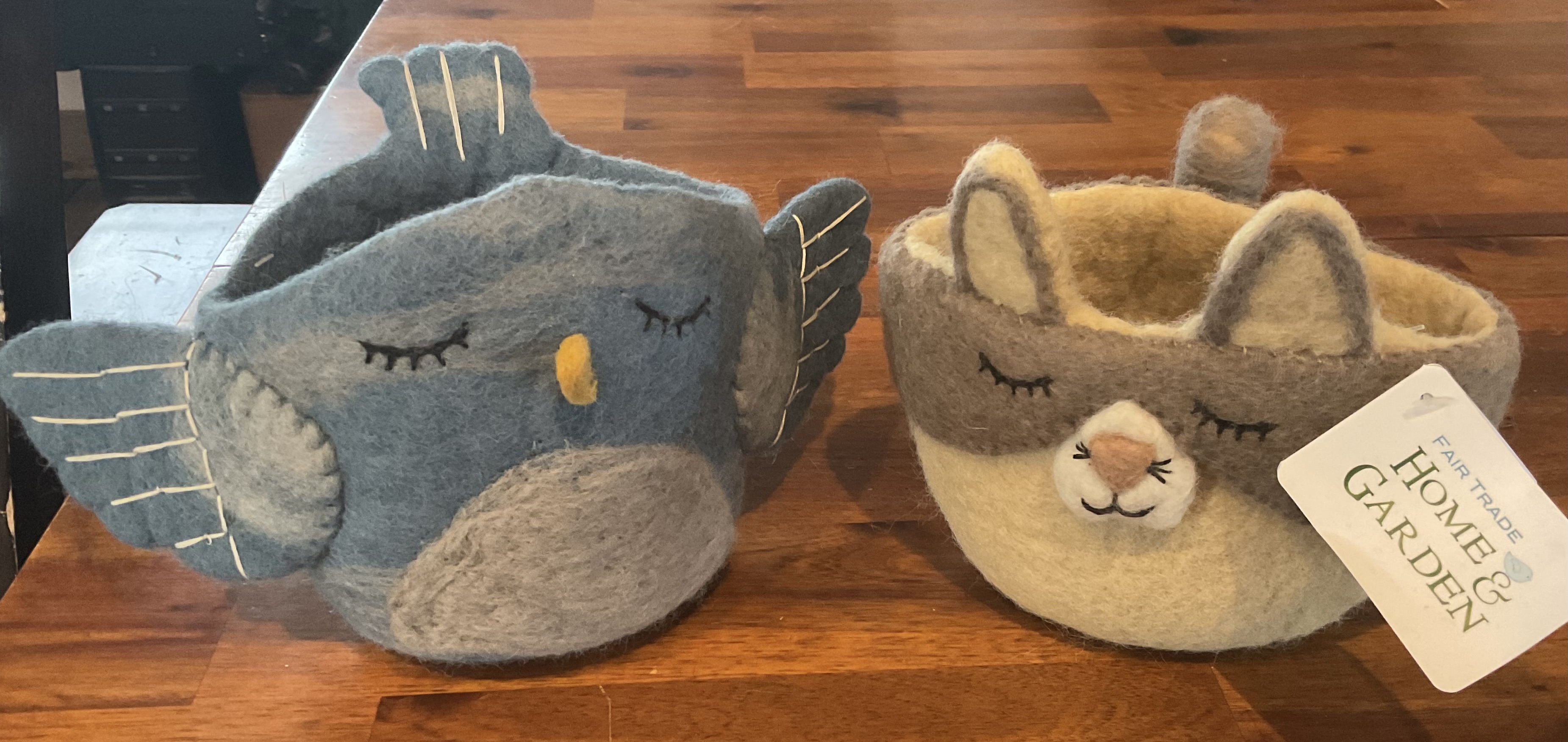 Animal Felt Planter