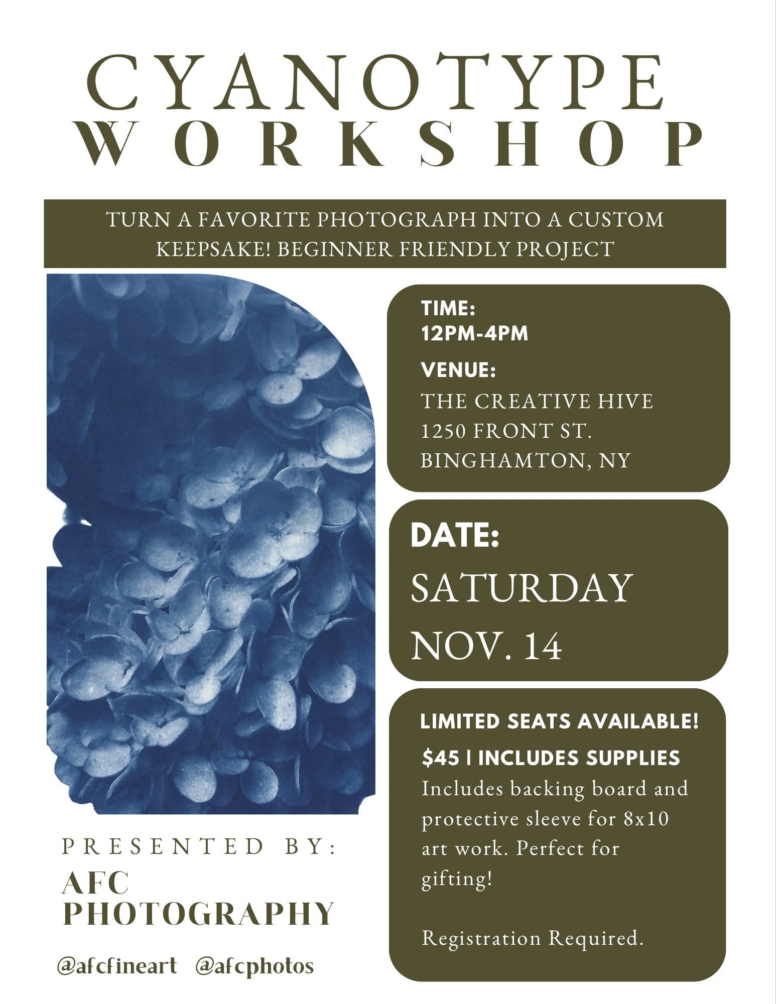Cyanotype Workshop