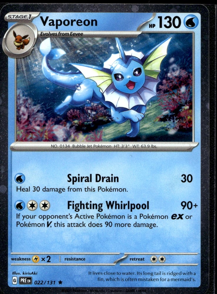 Vaporeon - SV08.5 22/131