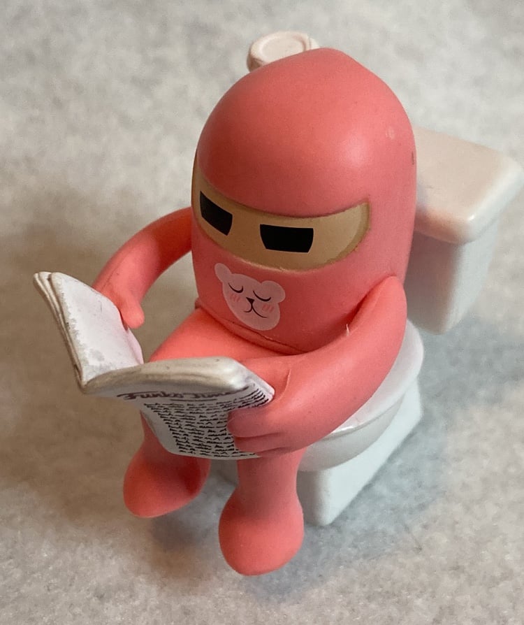 Funko Paka Paka Mini Toilet Ninjas Pink