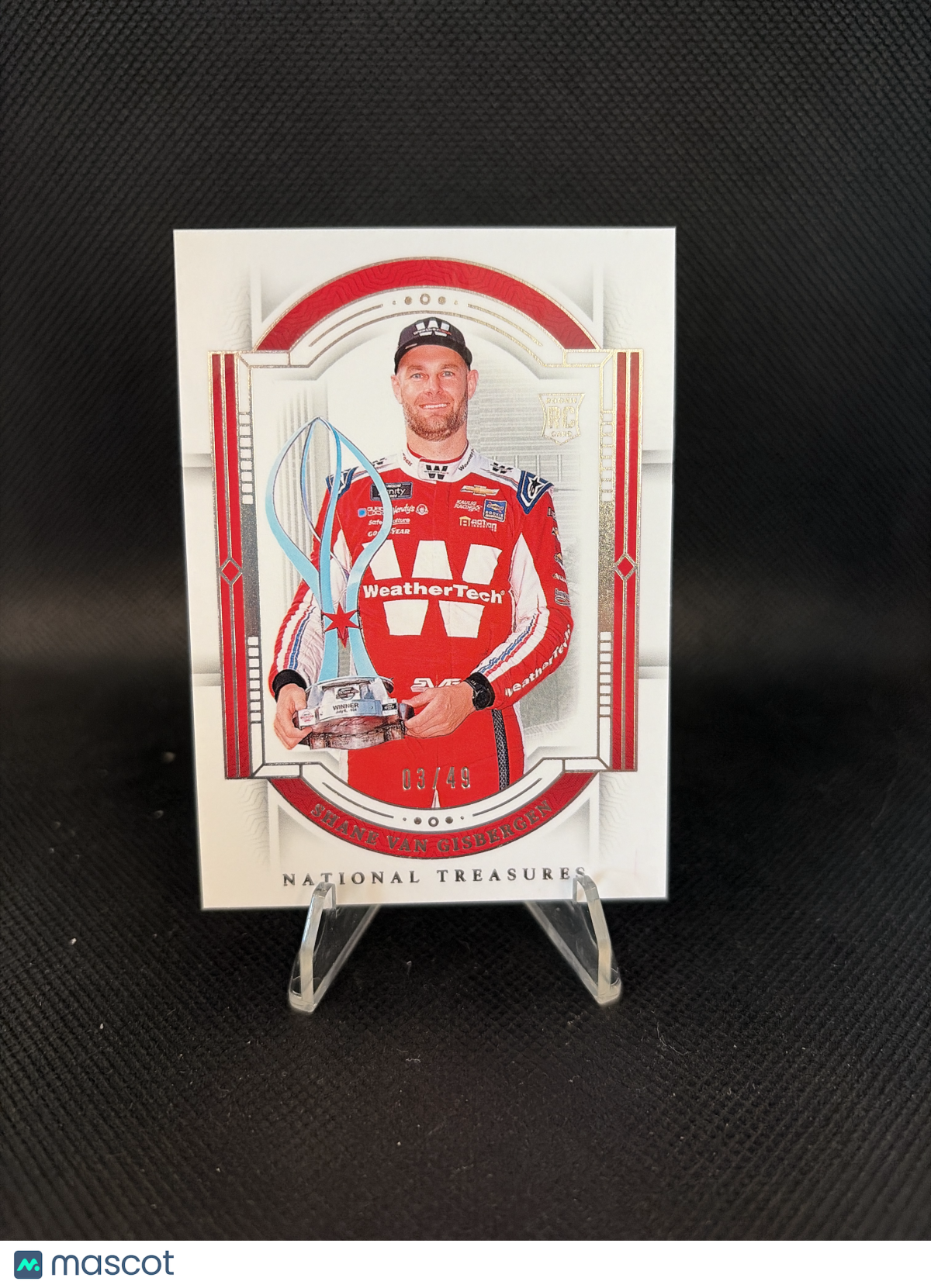2024 Panini National Treasures Racing Shane Van Gisbergen /49