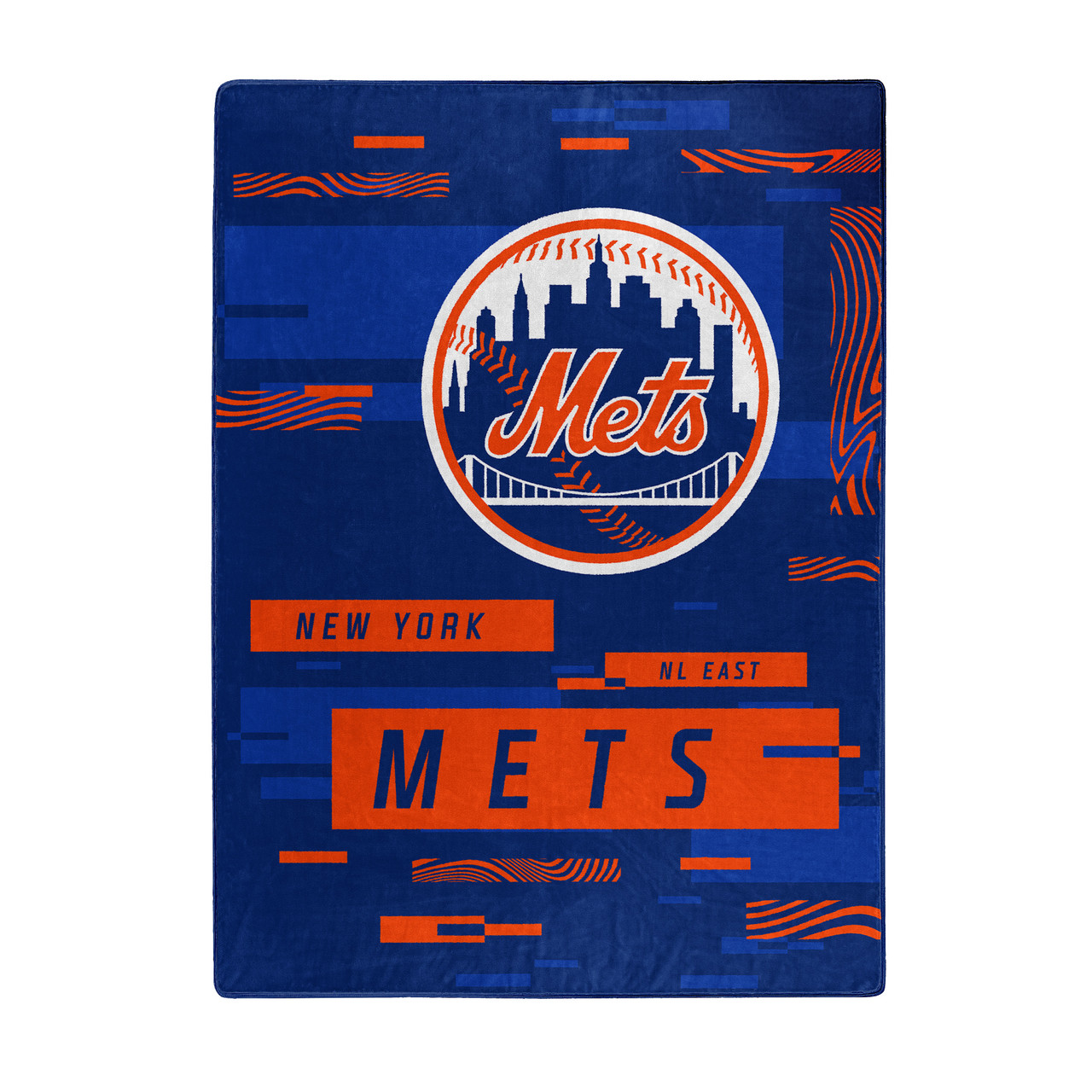 New York Mets Digital Design Raschel Blanket 60x80"