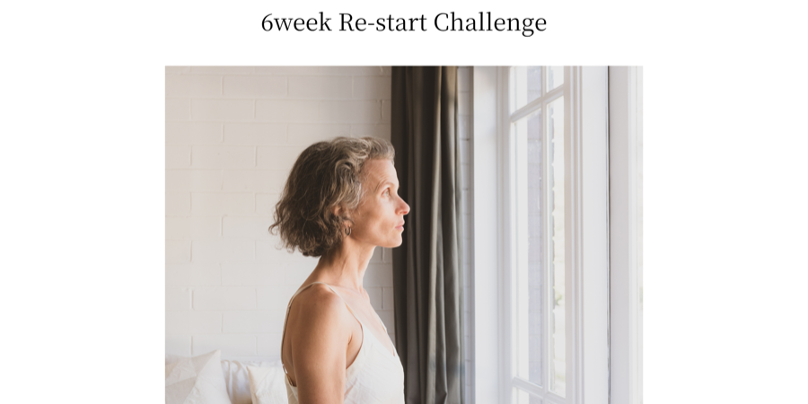 6week Re-start Beauty Challenge