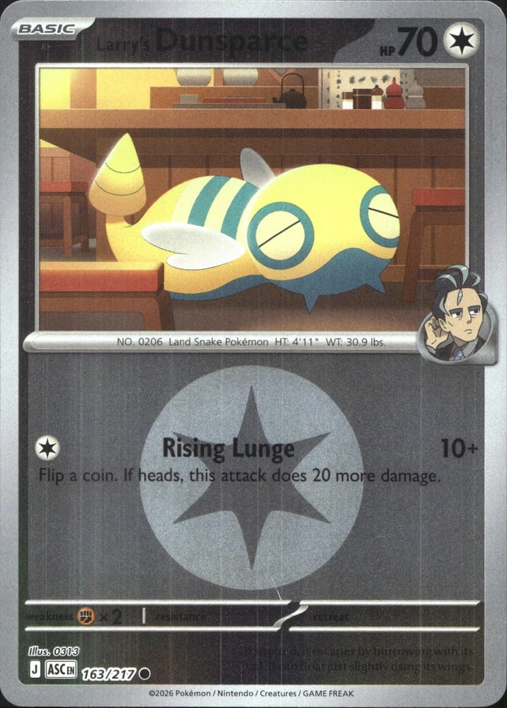 Larry's Dunsparce - ME02.5 163/217