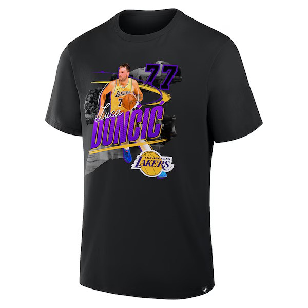 Los Angeles Lakers Black Luka Doncic Season Ticket Shirt