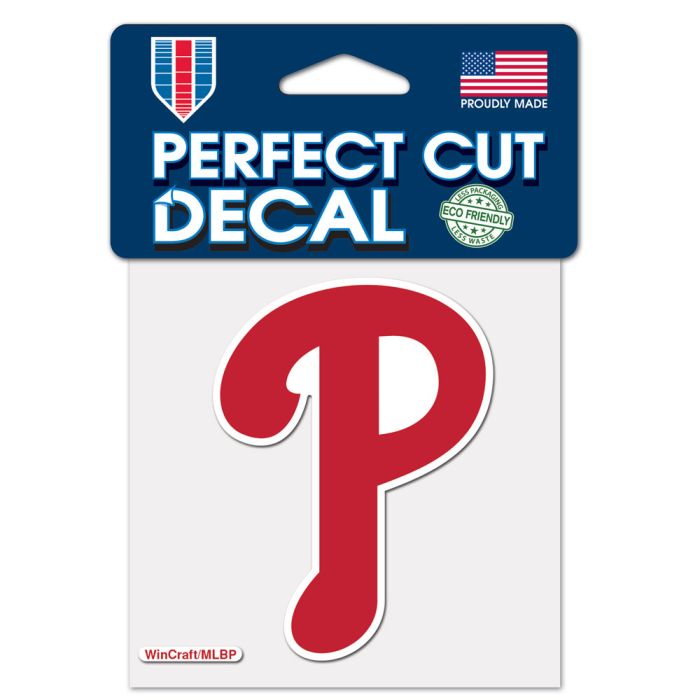 Philadelphia Phillies Perfect Cut Decal 4x4"
