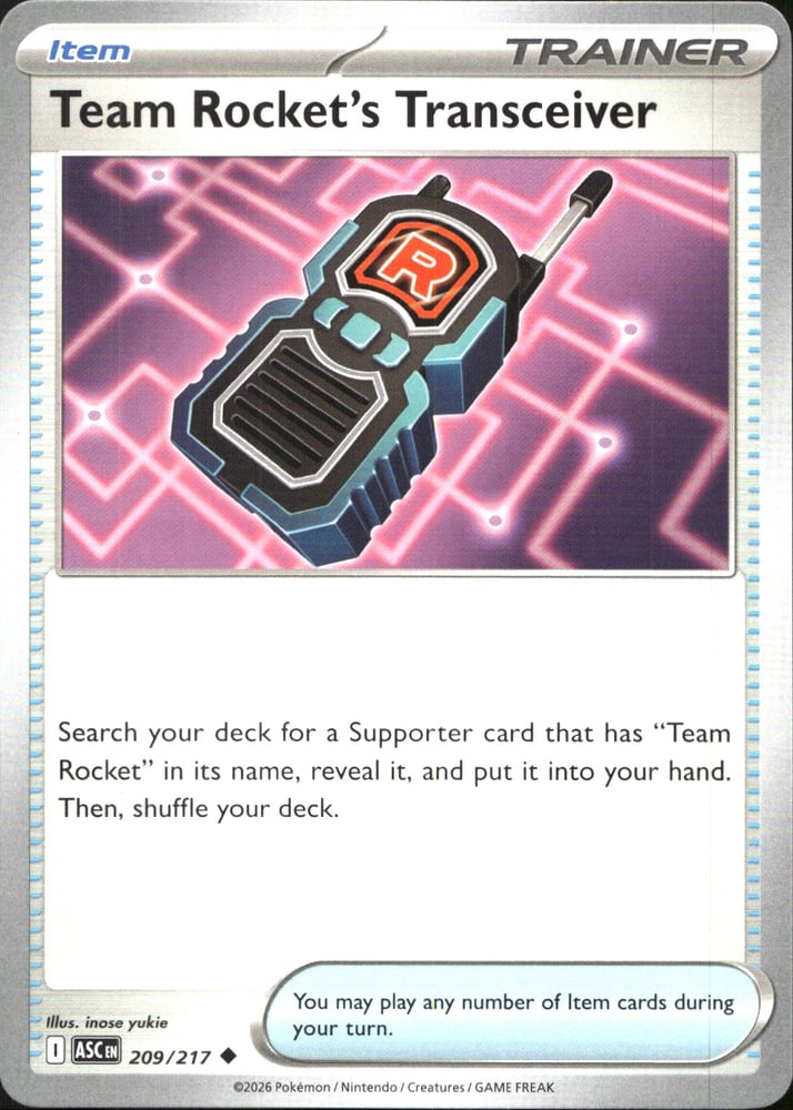 Team Rocket's Transceiver - ME02.5 209/217
