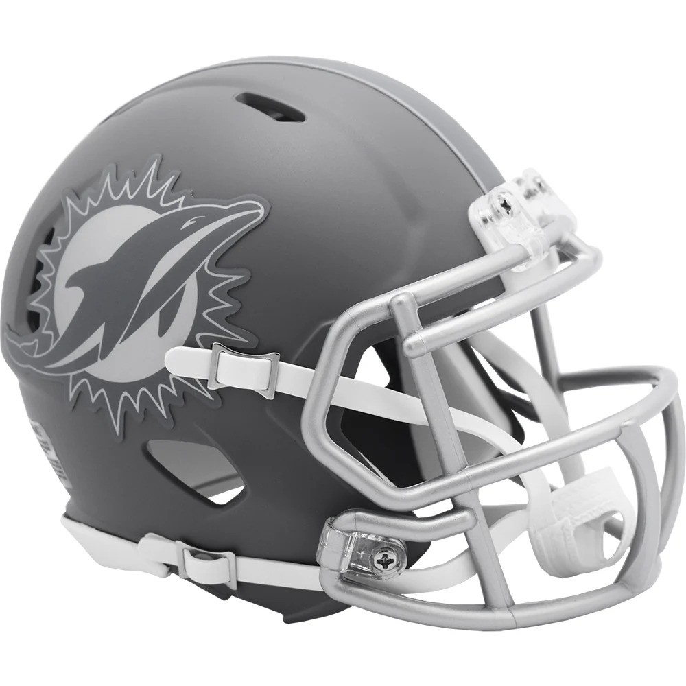Miami Dolphins Riddell Slate Speed Mini Helmet