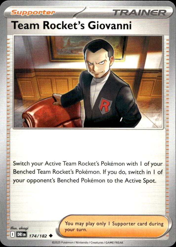 Team Rocket's Giovanni - SV10 174/182
