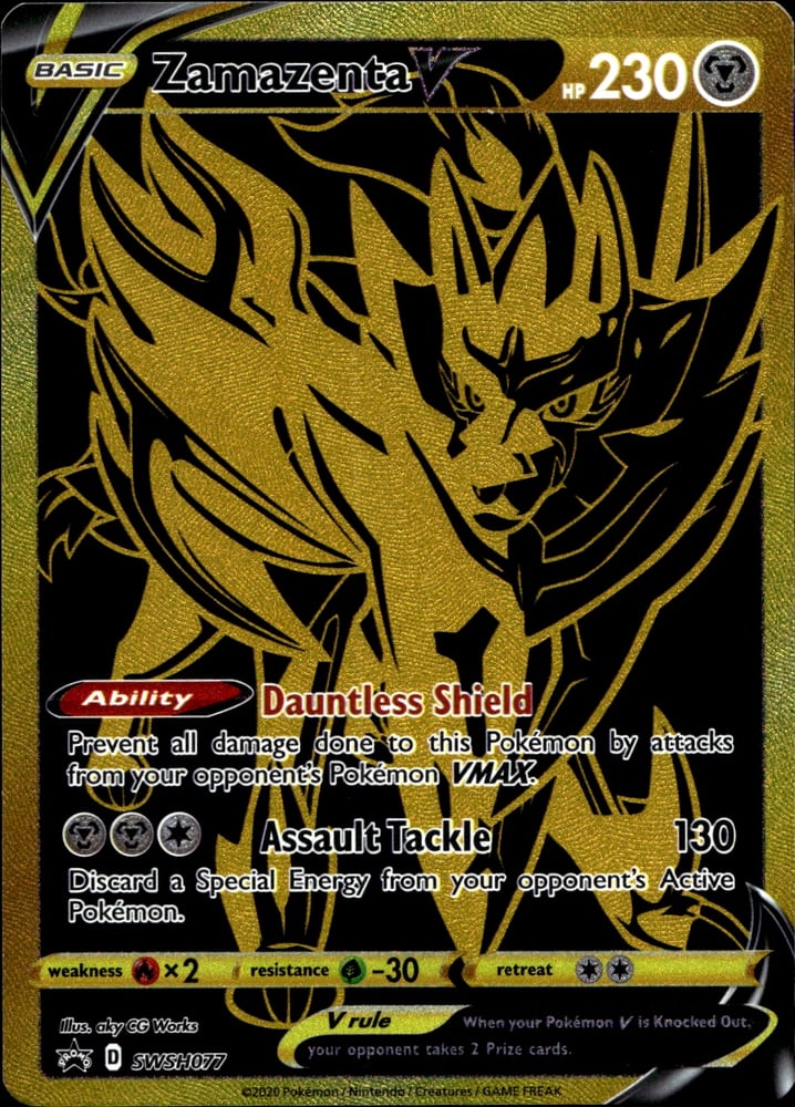 Zamazenta V - SWSHP SWSH077/307