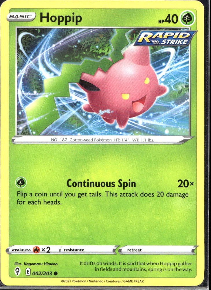 Hoppip - SWSH7 2/203