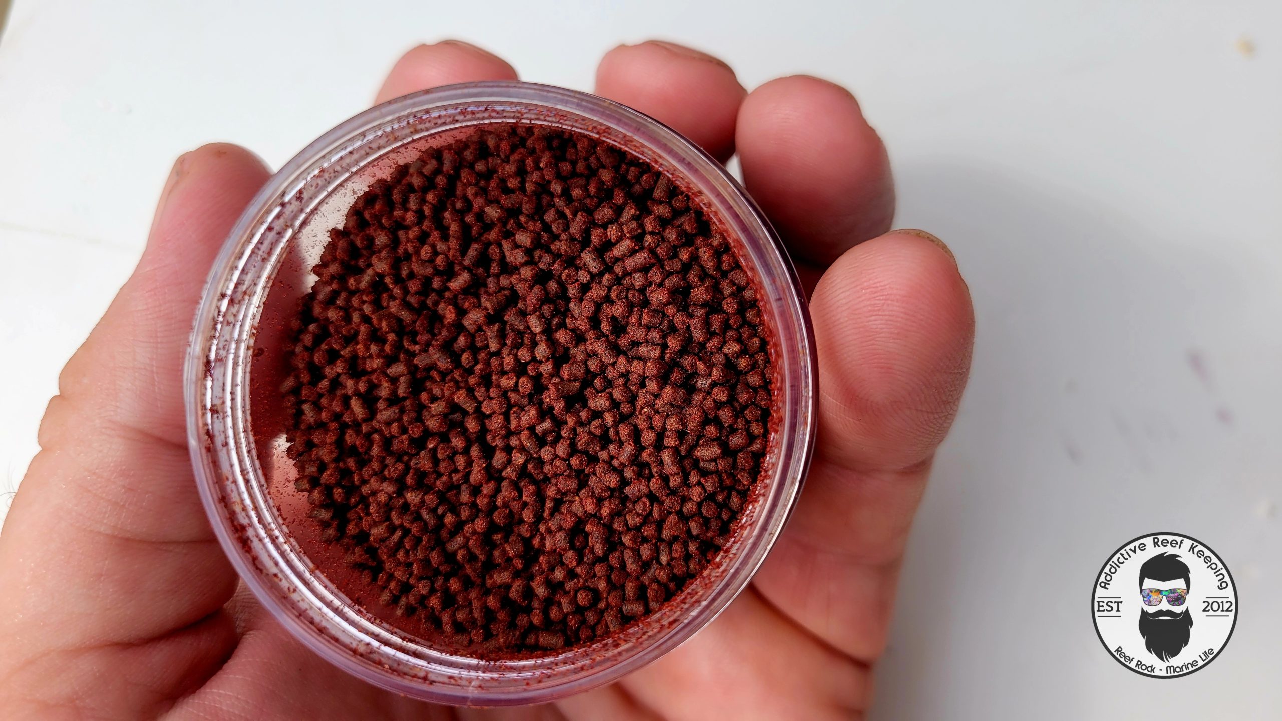 ARK Food LPS/Anemone Color Enhancing Soft Sinking Pellets 1/16″ 4oz Jar