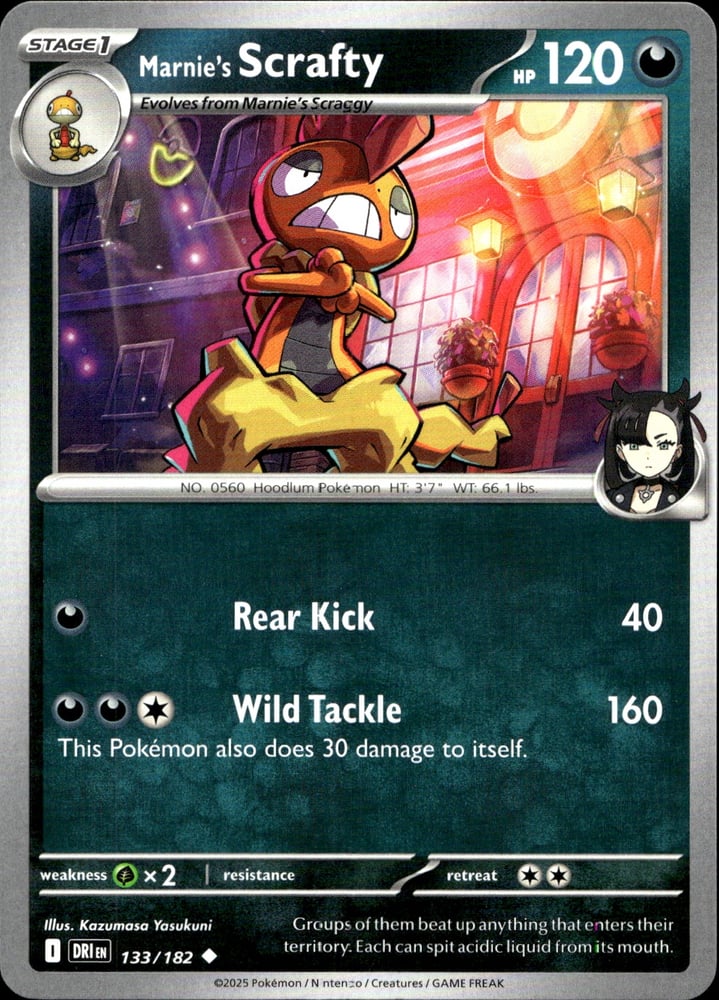 Marnie's Scrafty - SV10 133/182