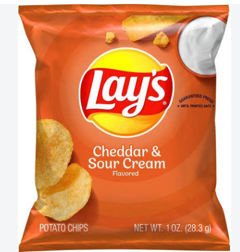 Lay's Chips - Cheddar and Sour Cream