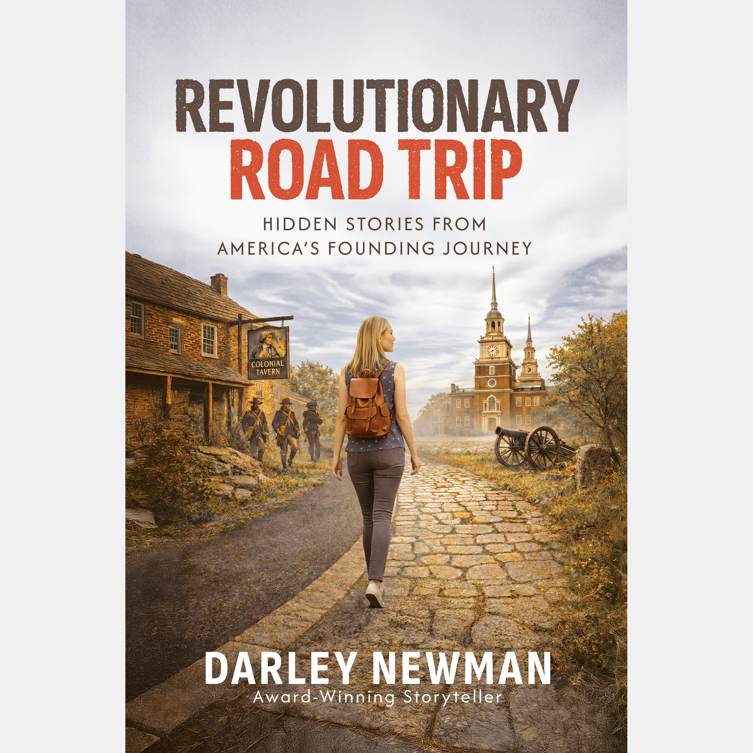 Revolutionary Road Trip: Hidden Stories from America's Founding Journey by Darley Newman (paperback edition)