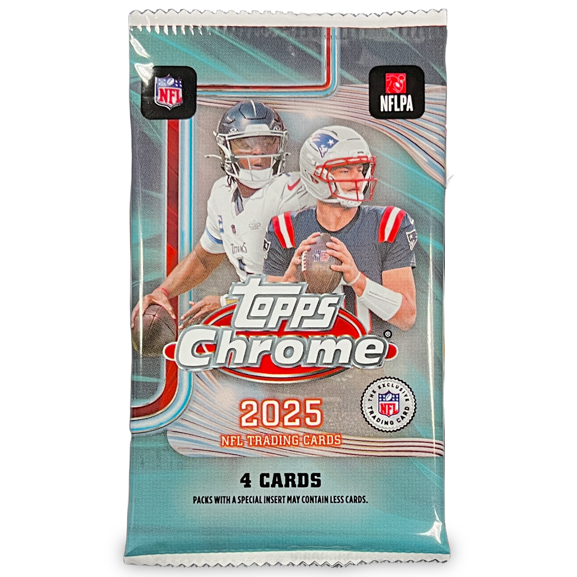 2025 Topps Chrome Football Pack