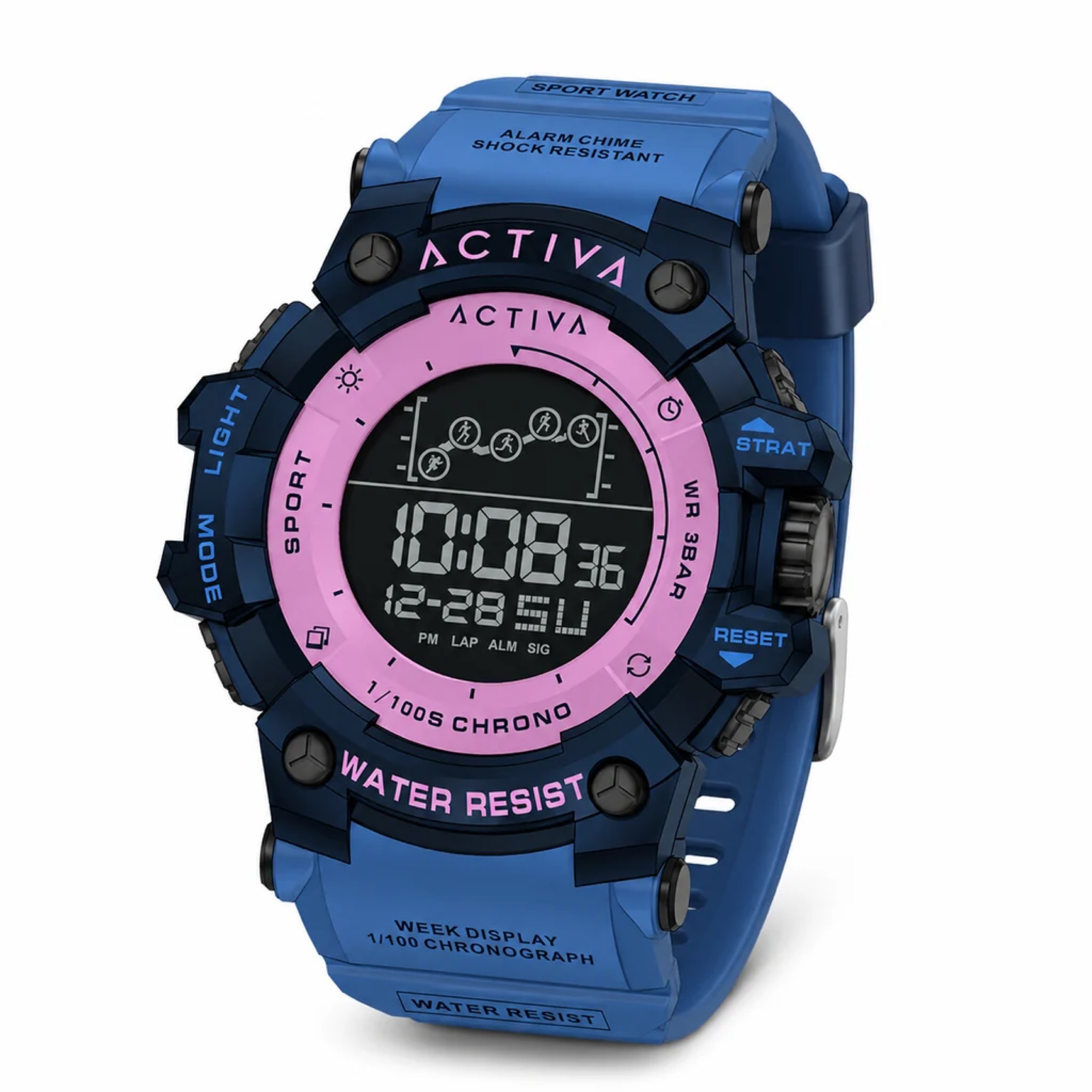 Invicta / Activa Summit Digital Watch - 50mm ( Blue / Purple )