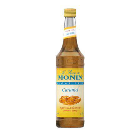 Monin Sugar-Free Caramel Flavoring Syrup 1 Liter