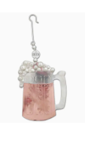 Frothy Beer Mug Metal Ornament