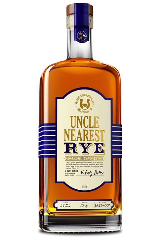 Uncle Nearest Straight Rye Whiskey