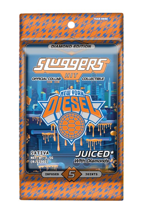 Sluggers Juiced 5pk NYC Diesel Sativa - Regular
