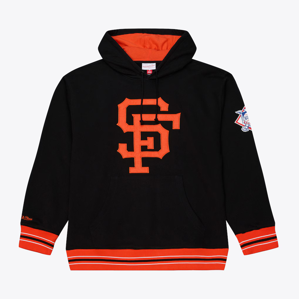 San Francisco Giants Playoff Win Mitchell and Ness Hooded Sweatshirt