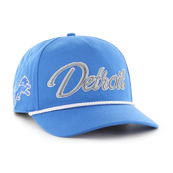 Detroit Lions Blue Raz '47 Brand Overhand Hitch Snapback Hat