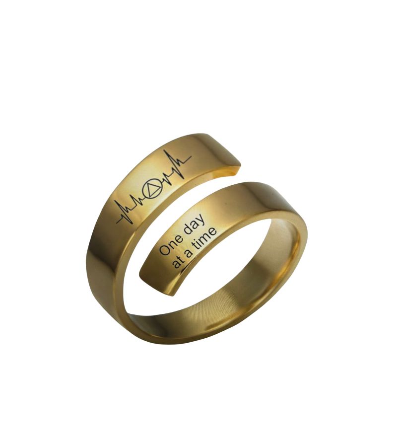 Gold ODAAT Adjustable Ring