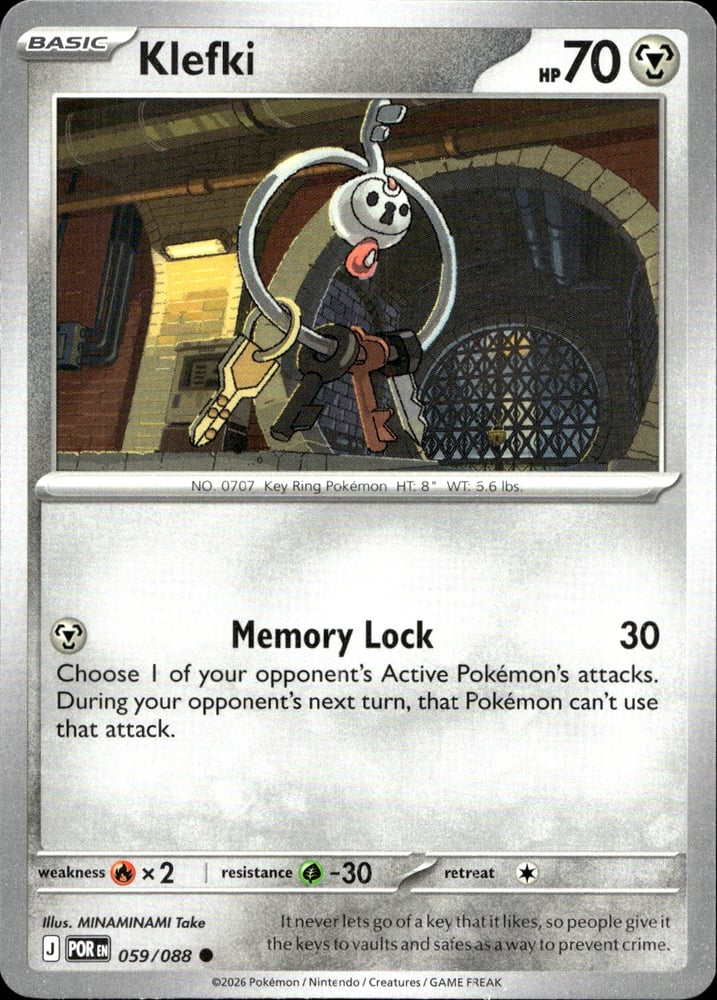 Klefki - ME03 59/88