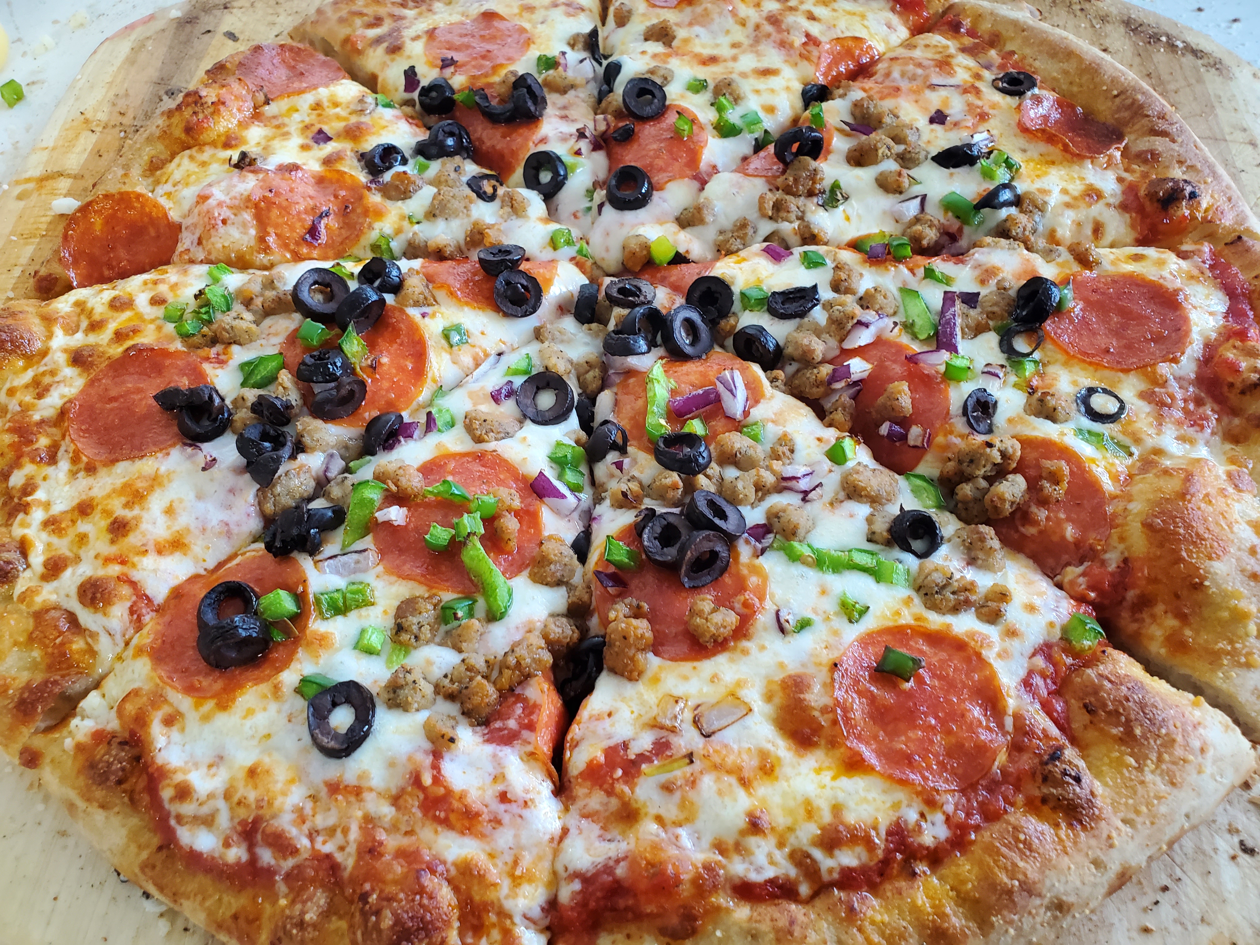 Supreme Pizza (7 Inch (Personal Pan)) at Dough Boys Pizza - Shreveport in Shreveport, LA 71104 | YourMenu® Online Ordering