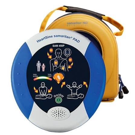 Stryker, Heartsine 450P AED, Semi-Auto