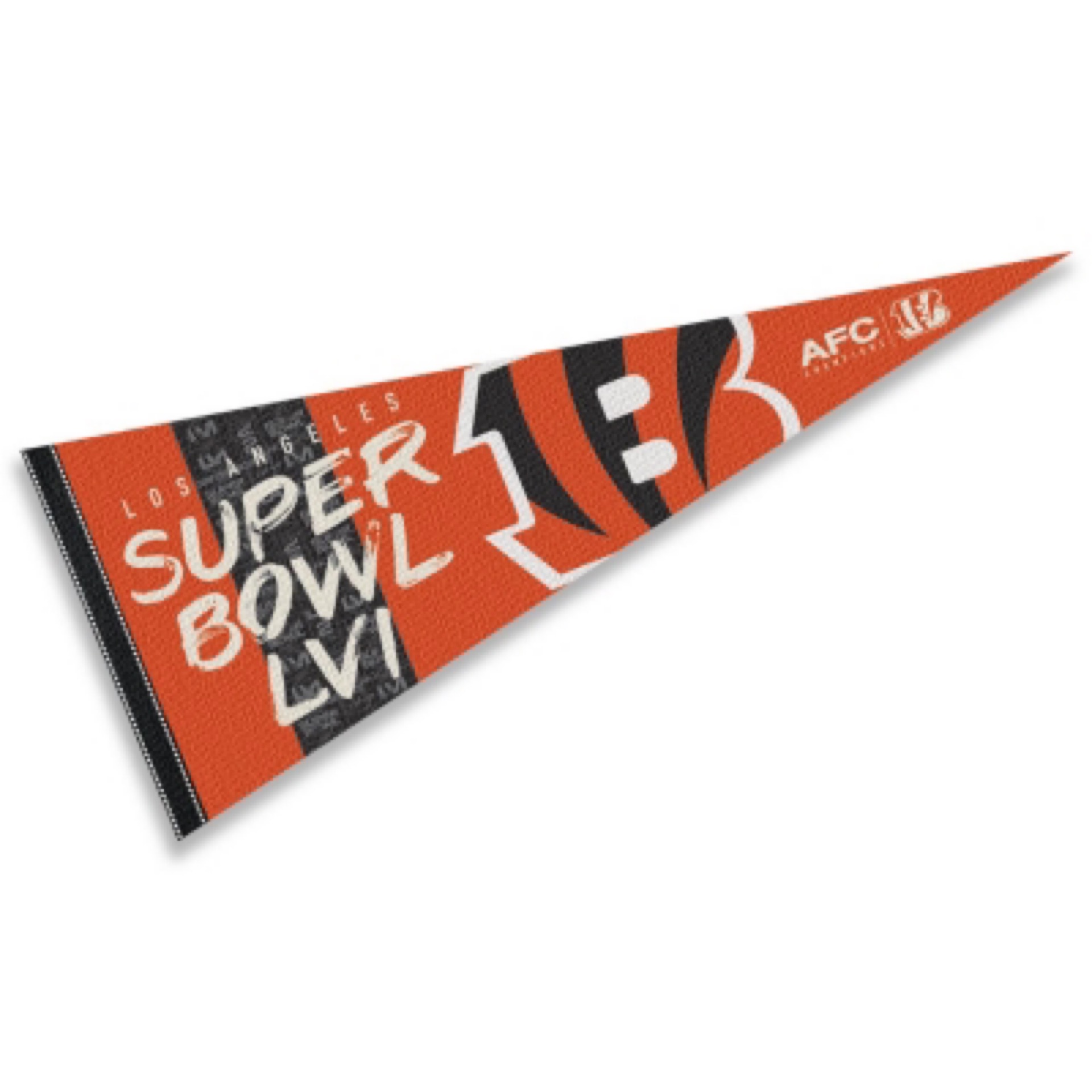 Cincinnati Bengals Super Bowl LVI Premium Pennant 12x30"