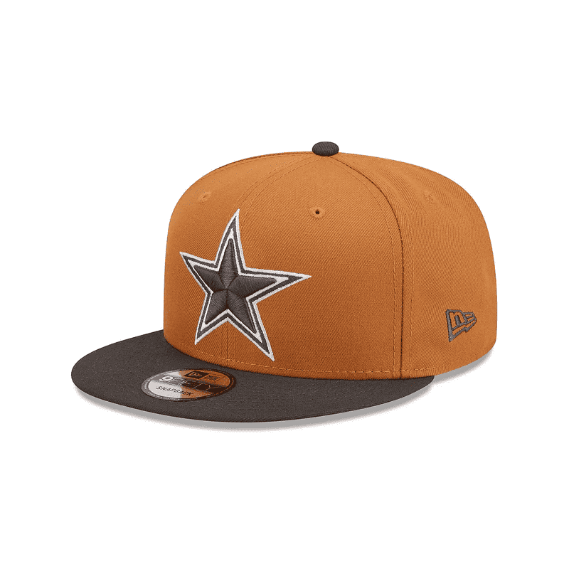 Dallas Cowboys New Era 59FIFTY Hat - Brown/Graphite