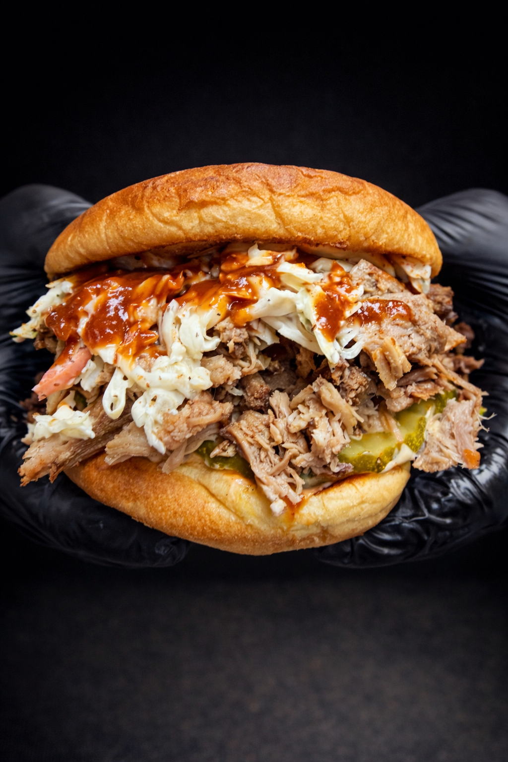 bbq pulled pork sandwich