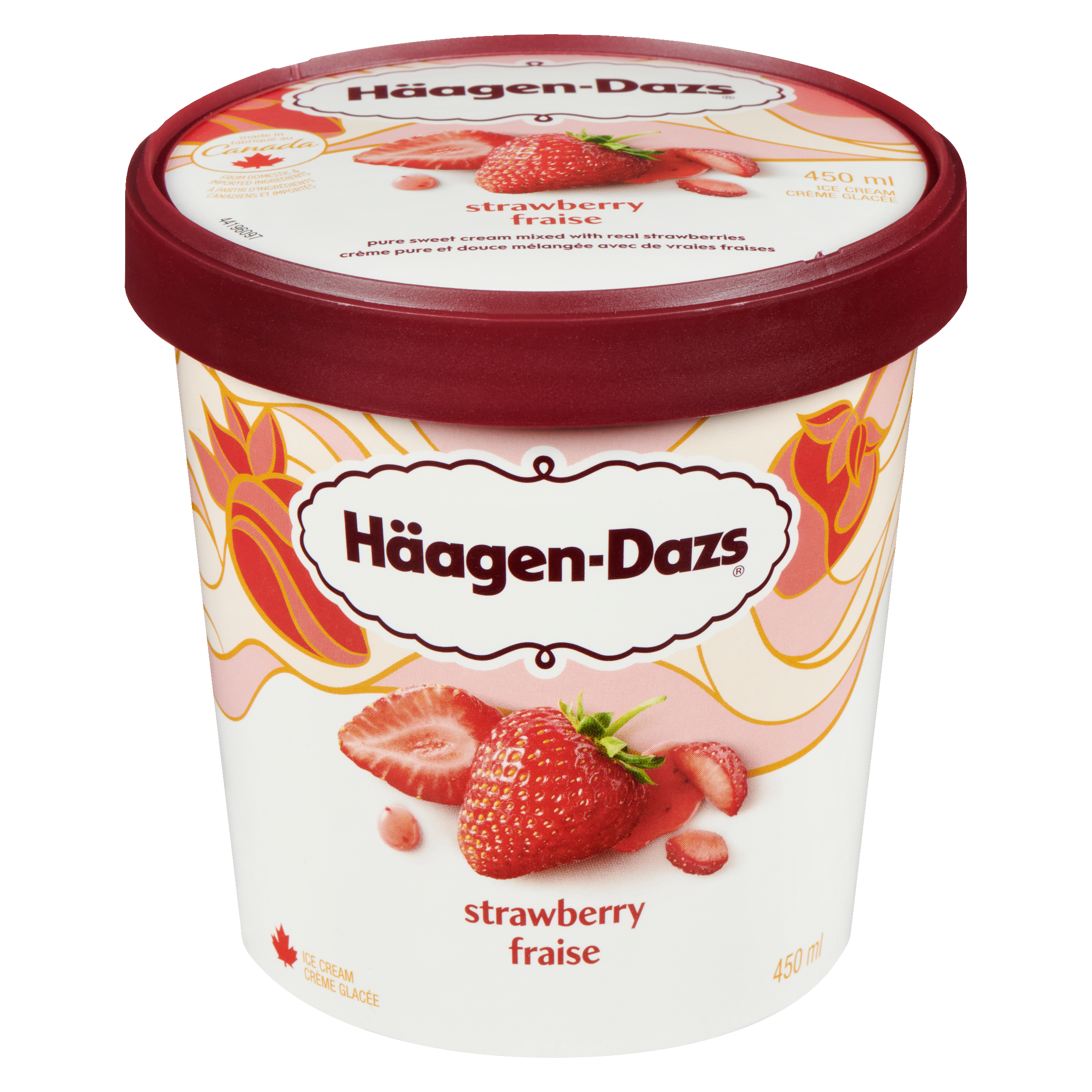 Haagen Dazs Strawberry Ice Cream 450ml