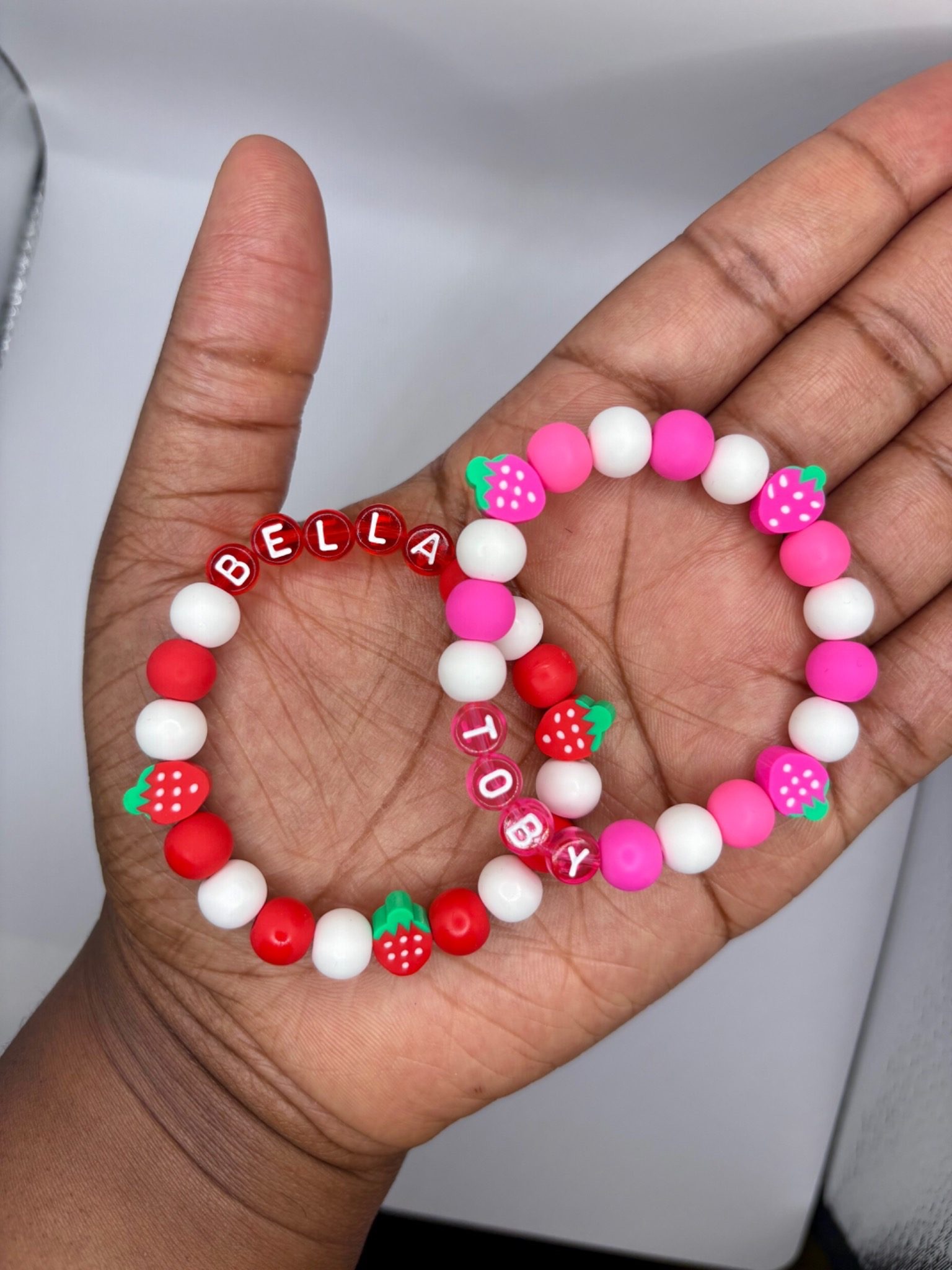 Berry Sweet Personalised Bracelet view 4