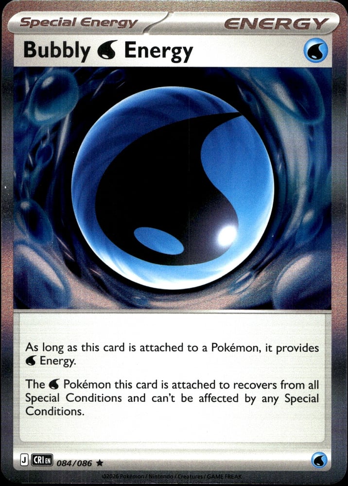 Bubbly Water Energy - ME04 84/86