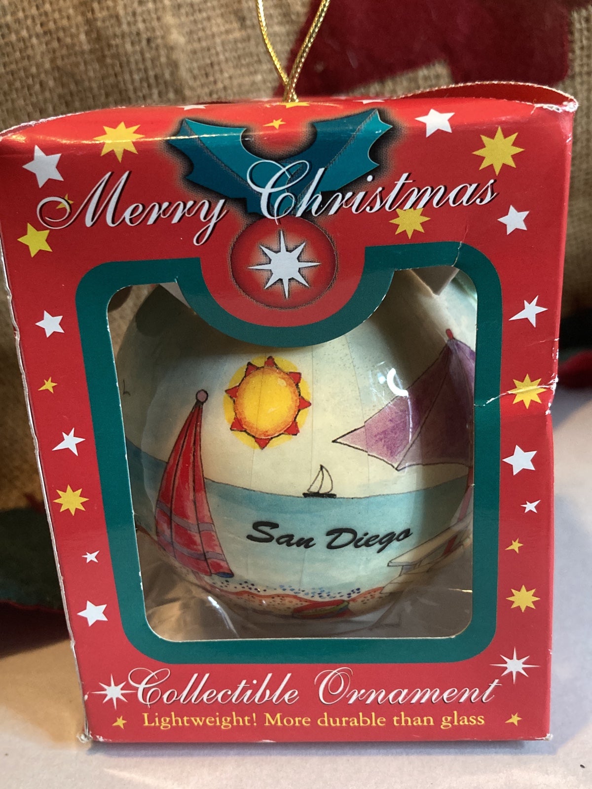 Collectible Ornament SAN DIEGO