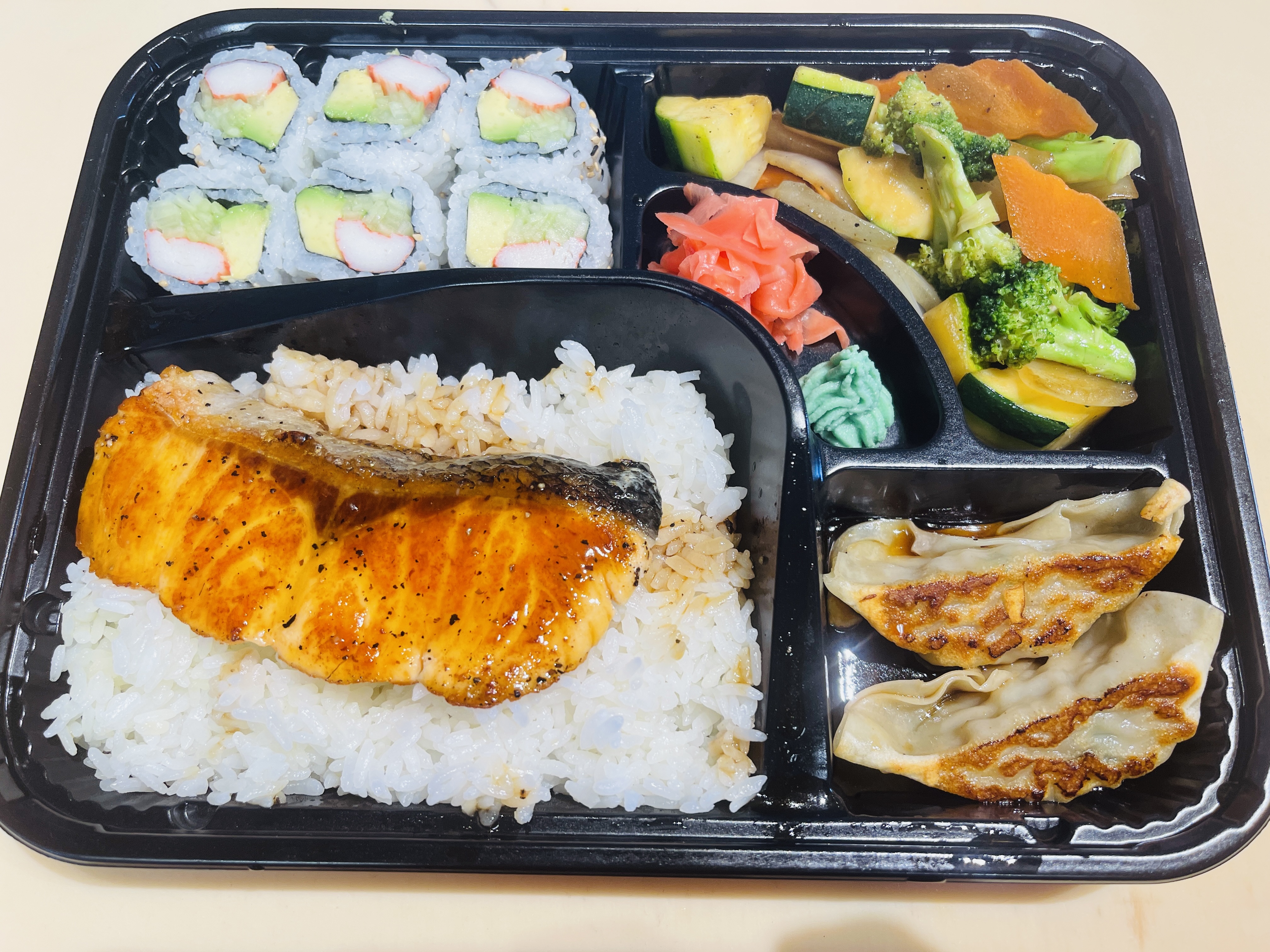 Salmon Bento
