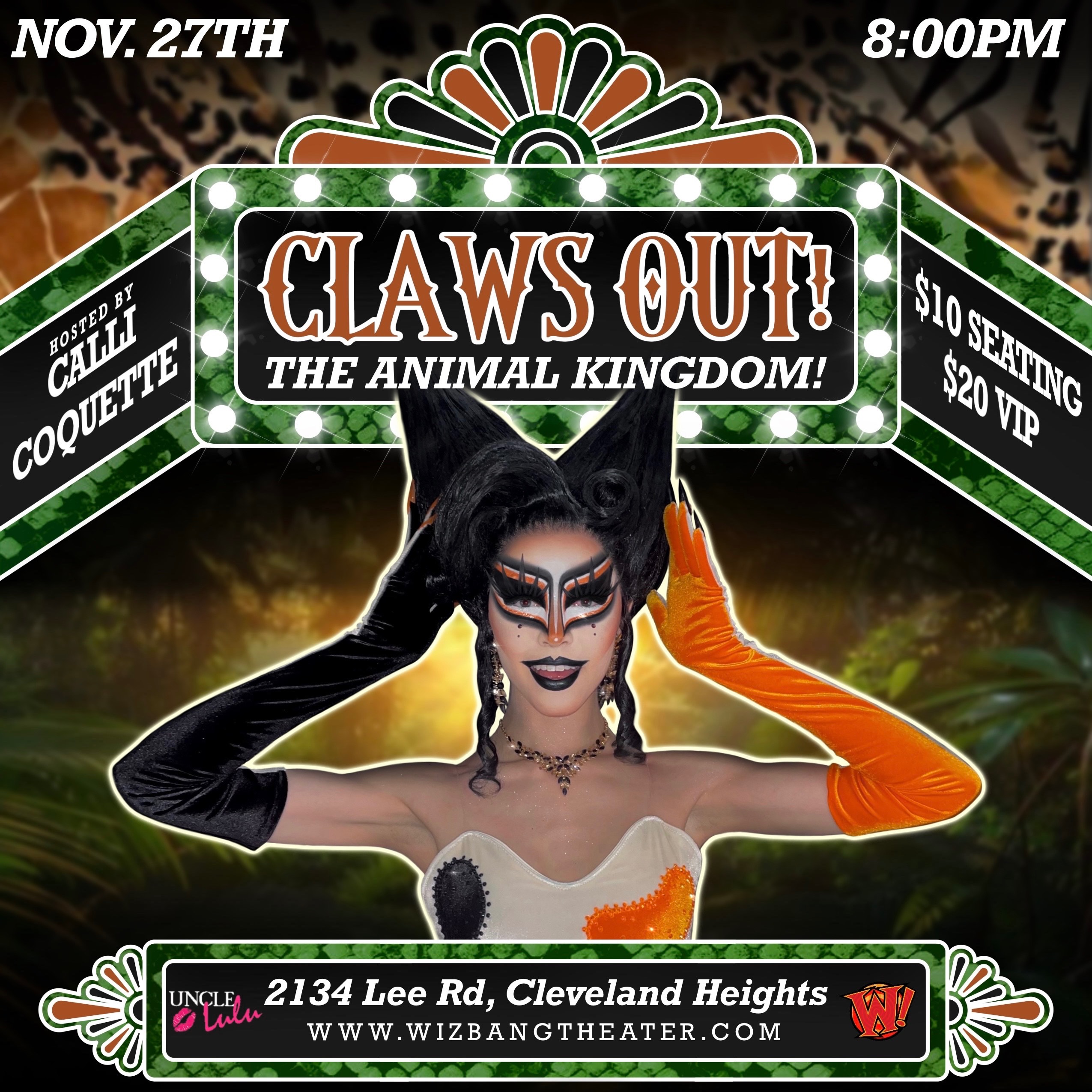 November 27th Claws Out! The Animal Kingdom