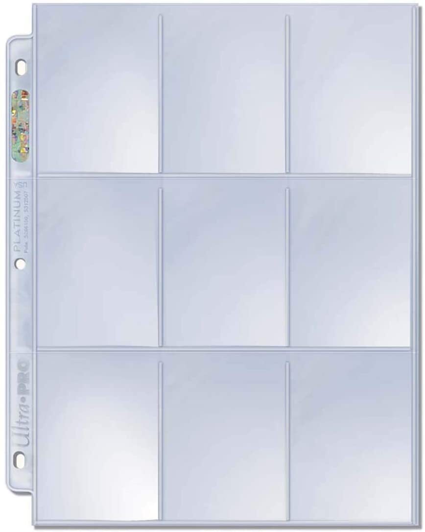 9 Pocket Card Sheet